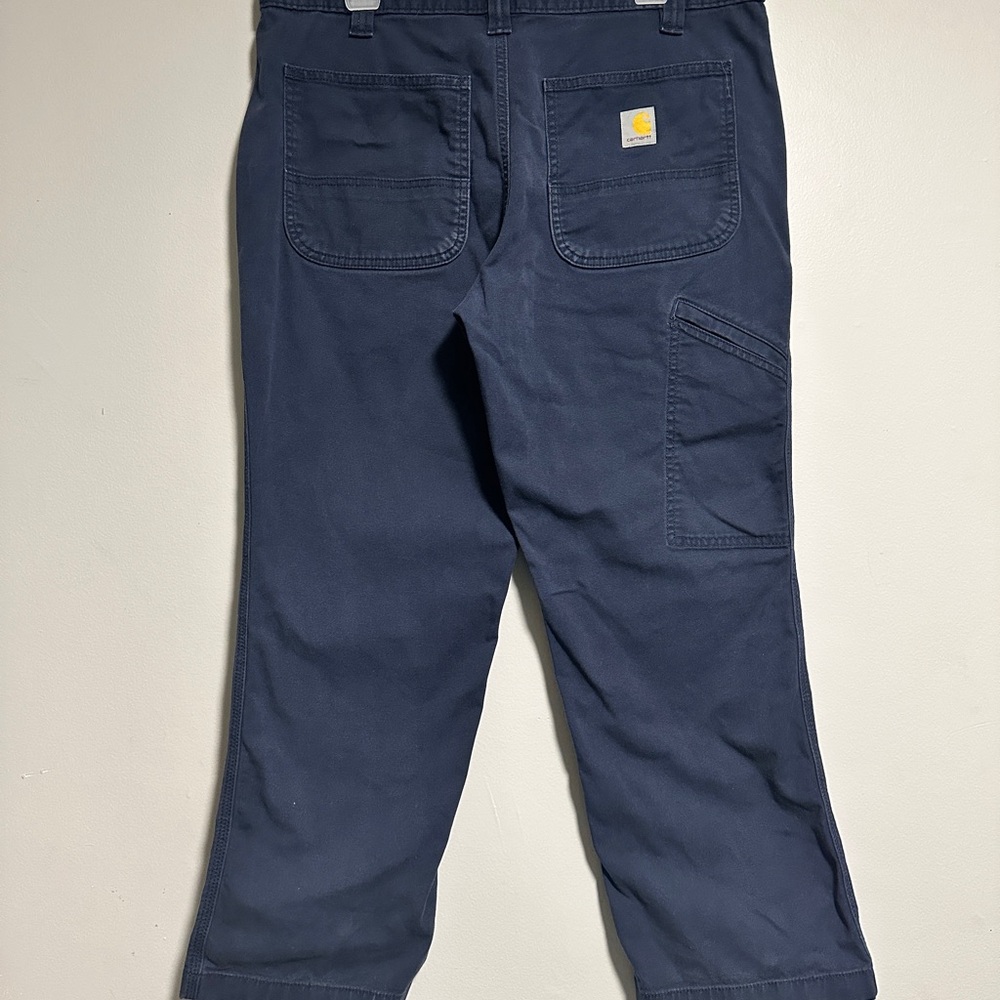Carhartt Men's Dark Blue Cargo Pants🔥